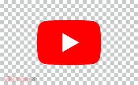 red rectangular play button with centered white triangle - youtube icon